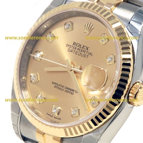 rolex datejust oro prezzo nuovo|rolex datejust 36 prezzo.